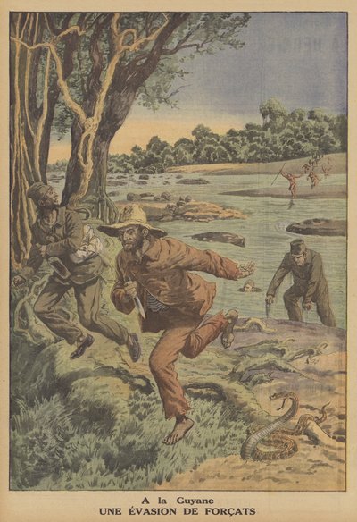 Flucht von Sträflingen in Französisch-Guayana von French School