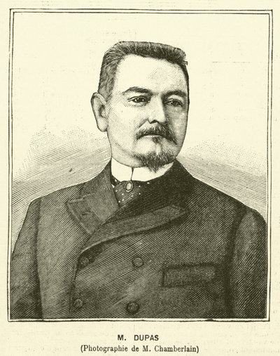 Eugene Dupas, französischer Beamter von French School
