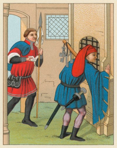 Europa Mittelalter-Kostüm von French School