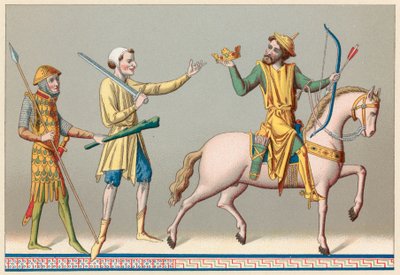 Europa Mittelalter Kostüm von French School