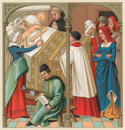 Kostüm des europäischen Mittelalters von French School