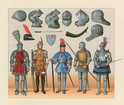 Europa XV-XVI. Jahrhundert Kostüm von French School