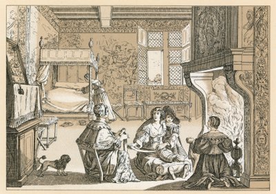Europa XVII. Jahrhundert Kostüm von French School