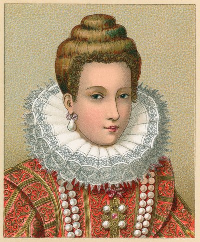 Europa XVI. Jahrhundert Kostüm von French School