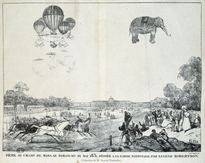 Fest der Nationalgarde am Champ de Mars, 22. Mai von French School