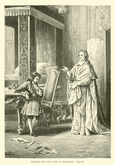 Fénelon und der Herzog von Burgund von French School