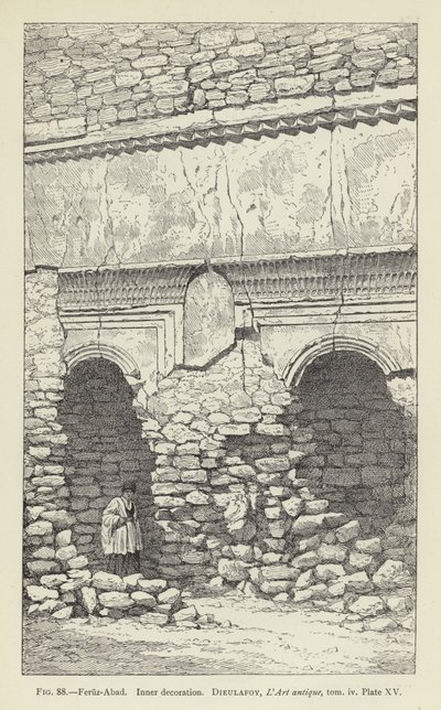 Feruz-Abad, Innendekoration von French School
