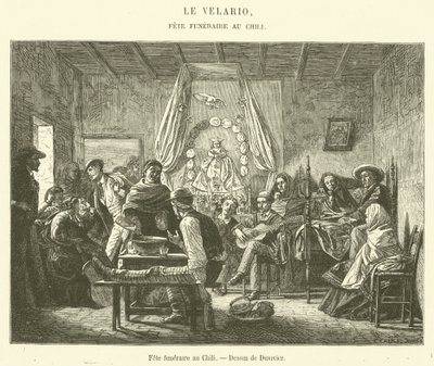Begräbnisfeier in Chile von French School