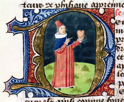 Das Herz, aus Traite de Medecine von Aldebrande de Florence, 1356 von French School