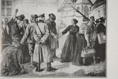 Gewaltsame Entfernung französischer Zivilisten aus Lille in deutsche Arbeitskolonien, 1914-19 von French School