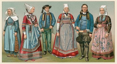 Französisches Kostüm von French School