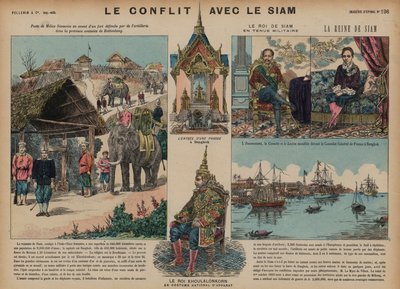 Französisch-Siamesischer Krieg, 1893 von French School