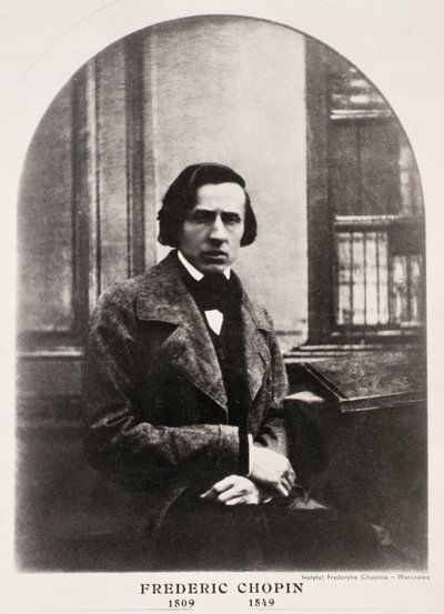 Frederic Chopin (1810-49) graviert nach einem Daguerreotyp von French School
