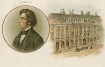 Frédéric Chopin, polnischer Komponist und virtuoser Pianist von French School