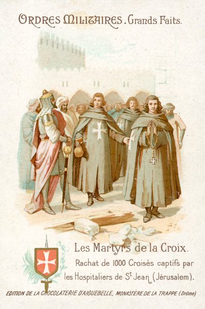 Befreiung von 1000 gefangenen Kreuzfahrern durch die Johanniter, Jerusalem von French School