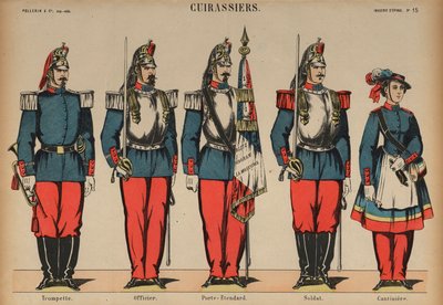 Französische Armee Kürassiere von French School