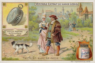 Französischer Fleischextrakt (Bouillon), Liebespaar von French School