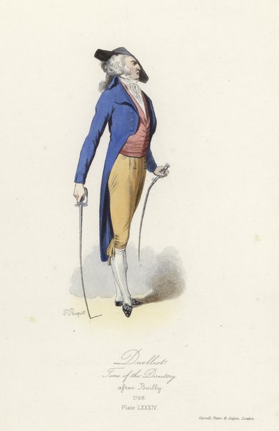 Französischer Duellant, Zeit des Direktoriums von French School