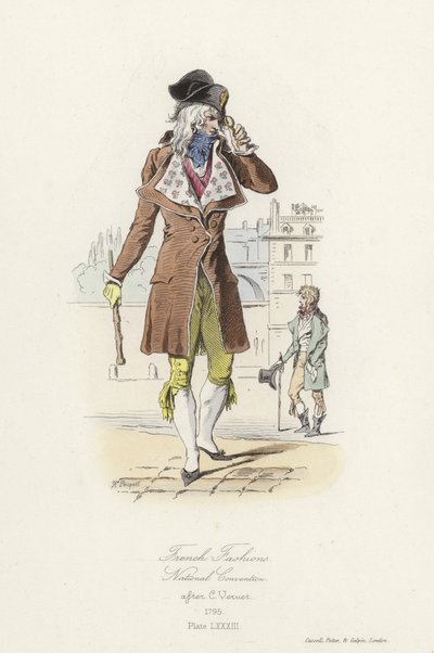 Französische Mode, Zeit des Nationalkonvents von French School