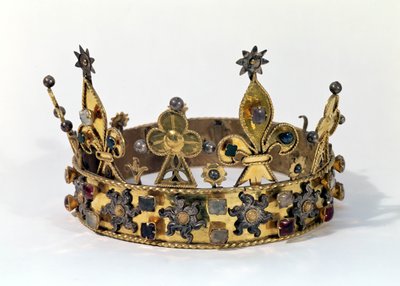Begräbniskrone von Philippe von Frankreich (1342-1404) (1404) von French School