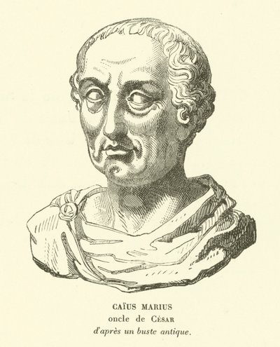 Gaius Marius, Onkel von Julius Caesar von French School