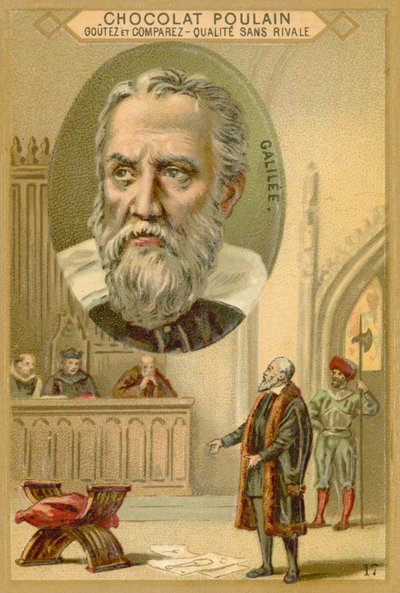 Galileo Galilei, italienischer Physiker, Mathematiker und Astronom von French School