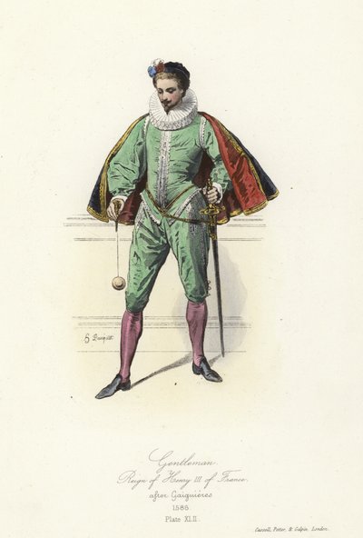 Herr der Herrschaft von Heinrich III. von Frankreich von French School