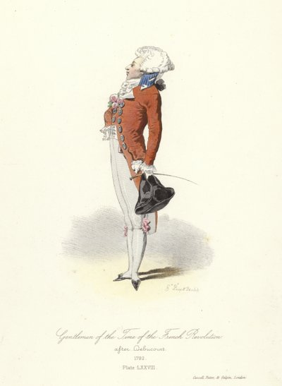 Gentleman zur Zeit der Französischen Revolution von French School