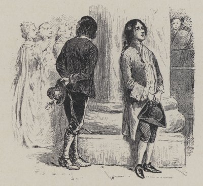 Giovanni Battista Pergolesi, italienischer Komponist, Geiger und Organist (Stich) von French School