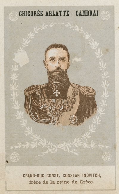 Großfürst Konstantin Konstantinowitsch, Bruder der Königin von Griechenland von French School