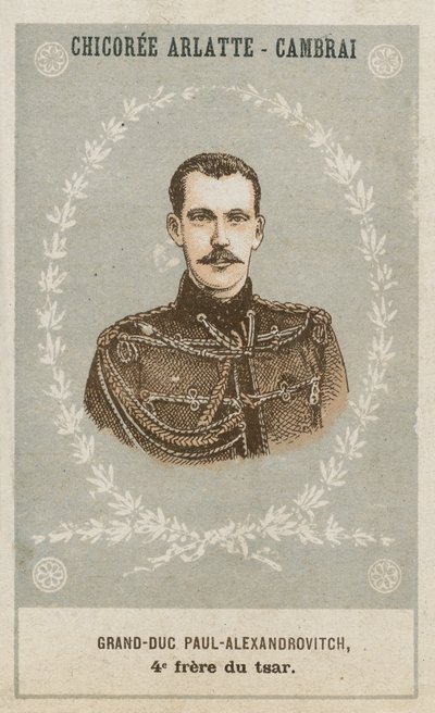 Großfürst Pawel Alexandrowitsch, vierter Bruder des Zaren von French School