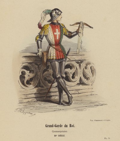 Großgarde des Königs, Crennequinier, 15. Jahrhundert von French School