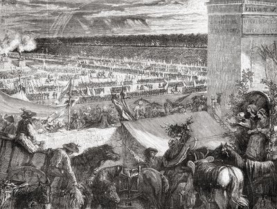 Große Föderation, 14. Juli 1790, aus 
