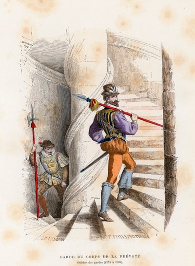 Wache, 1574-1589 von French School