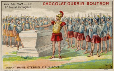 Hannibal schwört ewigen Hass auf die Römer von French School