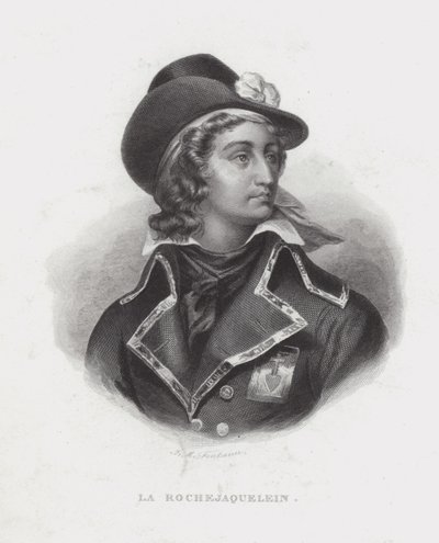 Henri de la Rochejaquelein, französischer royalistischer General des Vendée-Aufstands von French School
