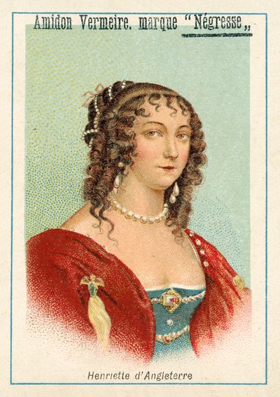 Henrietta von England von French School