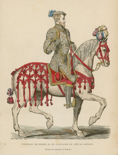 Heinrich II. von Frankreich von French School
