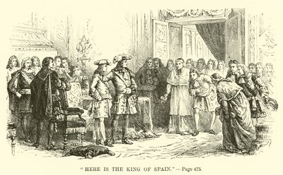 Hier ist der König von Spanien von French School