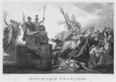 Historische Gemälde der Französischen Revolution von French School