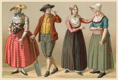 Holländische Tracht von French School