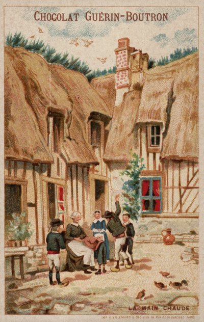 Heißes Handspiel von French School