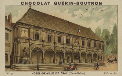 Rathaus von Gray, Haute-Saone von French School