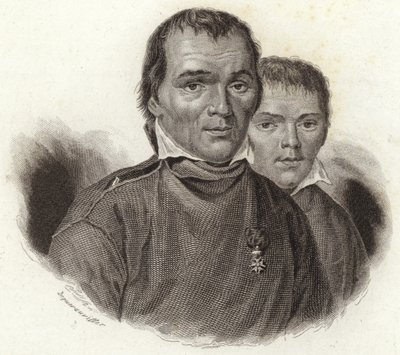 Hubert Goffin und sein Sohn Mathieu von French School
