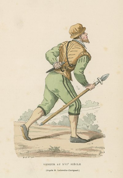 Jäger, 16. Jahrhundert von French School