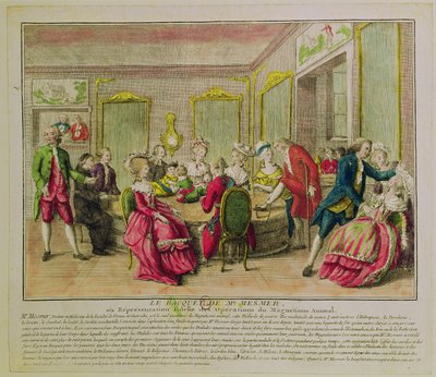 Hypnosesitzung mit Franz Anton Mesmer von French School