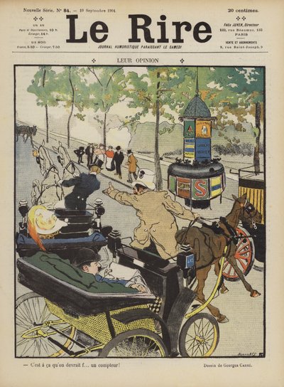 Illustration für Le Rire von French School