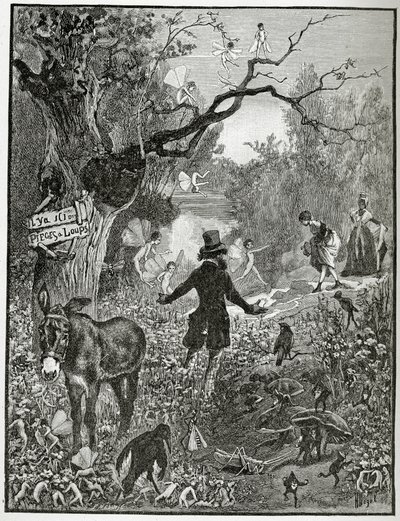 Illustration aus Théâtre en liberté von French School