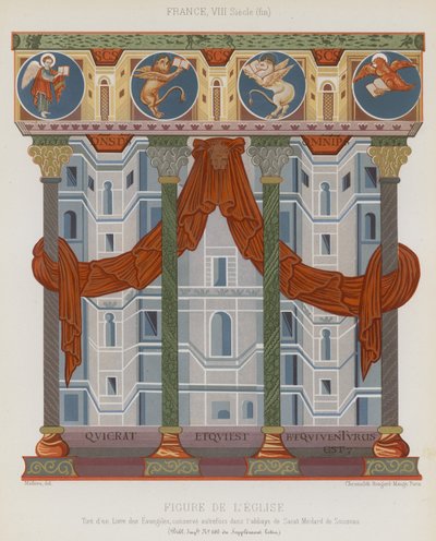 Bild einer Kirche von French School