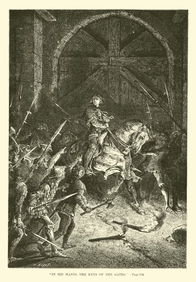 In seinen Händen die Schlüssel der Tore von French School